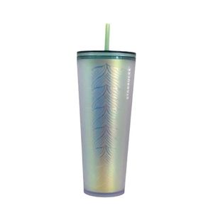 🦄 Starbucks 24oz. Mermaid Tail Venti Plastic Tumbler NWT